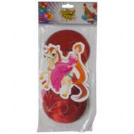 Themez Only Princess Paper Dangling Swirls 3 Piece Pack